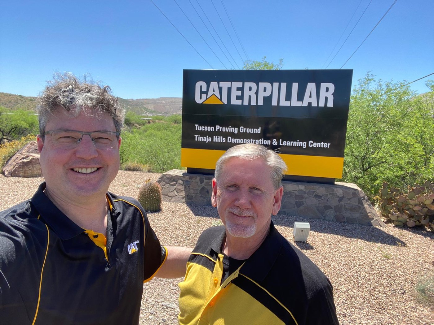 Rental Machine Sales Training at the Caterpillar Tucson Proving Ground, USA